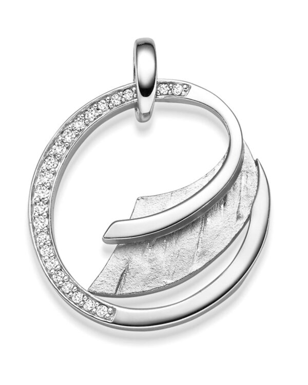 triagra Anhänger aus rhodiniertem Silber – Eleganter Schmuck